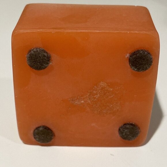 Incolay Square Trinket Jewelry Box Pink Teddy Bear Balloons 3D Vintage USA - Picture 8 of 10